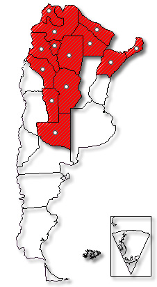 mapa argentina